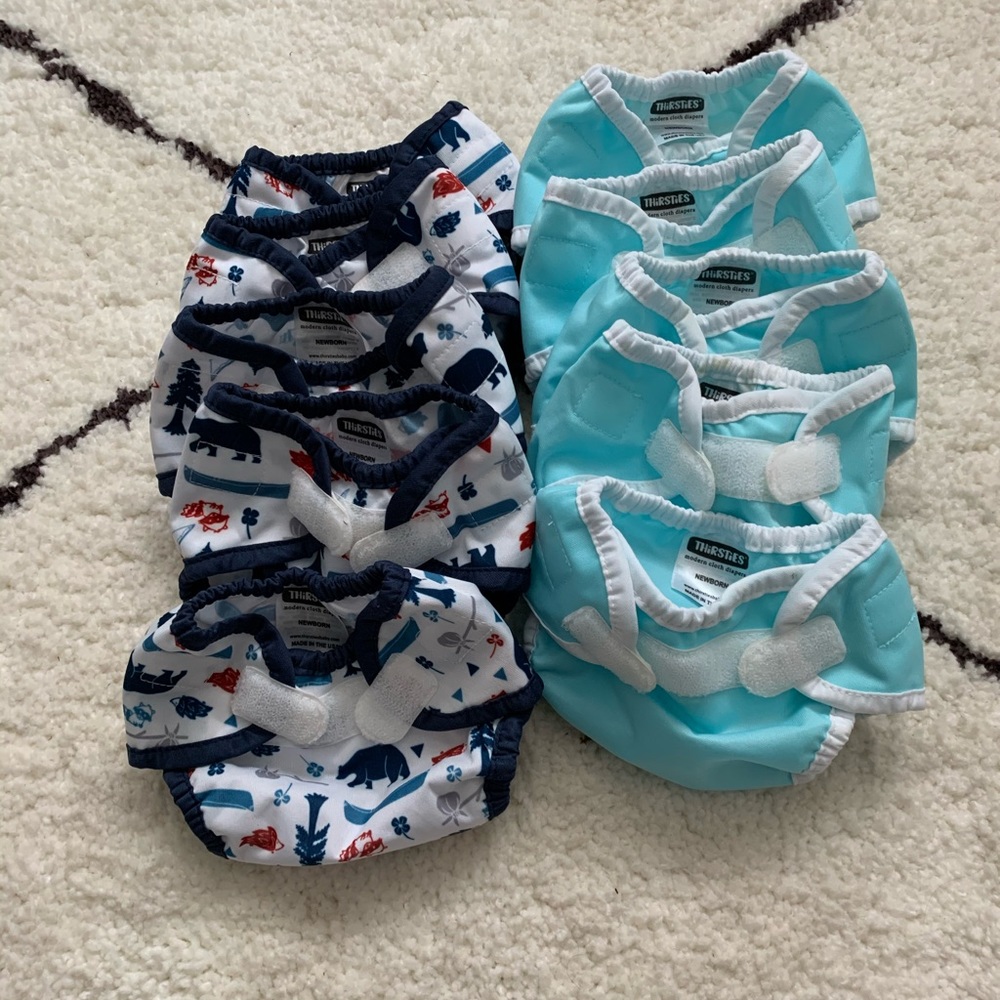 Thirsties newborn diapers covers